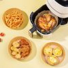 Bewello Air fryer sütőpapír - olaj nélküli sütőhöz - kör - 20 cm - 50 db / csomag
