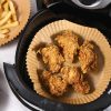 Bewello Air fryer sütőpapír - olaj nélküli sütőhöz - kör - 20 cm - 50 db / csomag