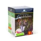   LED-es szolár lámpa - kandeláber - 80 cm - fekete - hidegfehér
