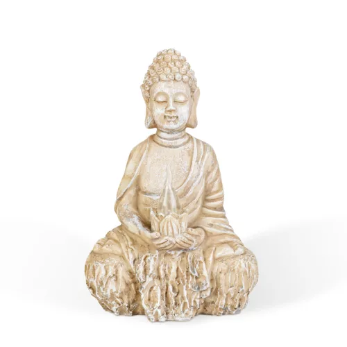Szolár Buddha - 1 LED - 12,5 x 8,5 x 19 cm - 2 féle