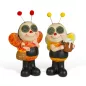   Szolár állatfigura - méhecske - mozgó szemekkel - 112 x SMD LED - 22 cm - 2 féle