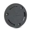 LED-es leszúrható / fali szolár lámpa - kör alakú - SMD LED - hidegfehér - 12 cm