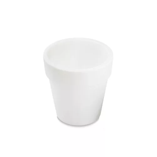 Szolár virágcserép - 4 hidegfehér LED - 16,5 x 19 cm