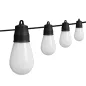   Smart szolár fényfüzér - 30 db RGBIC LED - 13 m - bluetooth
