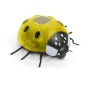   Szolár katicabogár - sárga - 14,5 x 12 x 6 cm - 6 melegfehér LED