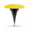 LED-es leszúrható szolár lámpa - sárga - hidegfehér - 11,5 x 2,3 cm