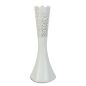 Váza - lézervágott - fehér - 40 cm