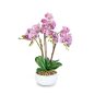 Műnövény dekoráció - orchidea - 5 féle - 56 cm