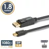 DisplayPort - Mini Displayport kábel - 1.2 - 1080P - 1,8 m