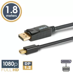 DisplayPort - Mini Displayport kábel - 1.2 - 1080P - 1,8 m