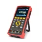   Kézi oszcilloszkóp - akkumulátoros - 3.5" színes LCD - AC/DC, 400V, 40MHz, 2 csatorna, 8K/4K