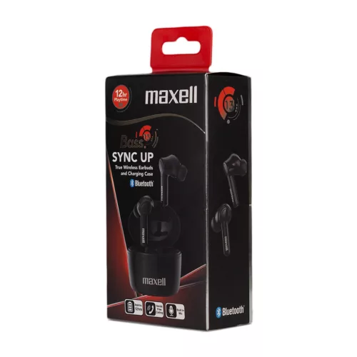 Maxell BT Dynamic+TWS fülhallgató - fekete
