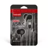 Maxell vezetékes fülhallgató - fekete - USB-C (INBAX)