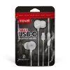 Maxell vezetékes fülhallgató - fehér - USB-C (INBAX)