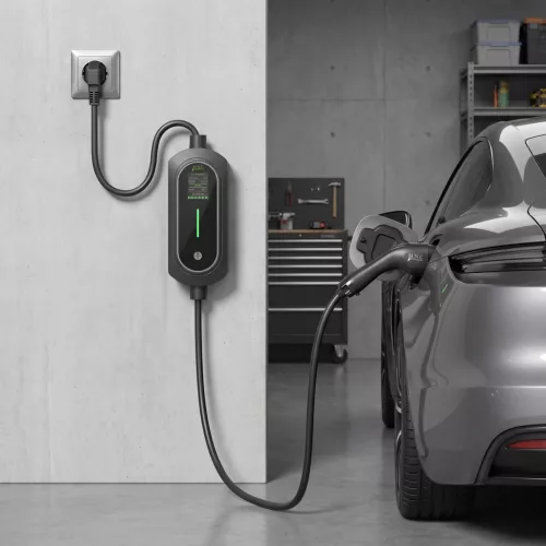 Elektromos autó töltőállomás táskával - EVSE Type2 - 5 m - max. 3,5 kW - 1 x 16A - 110-240V AC