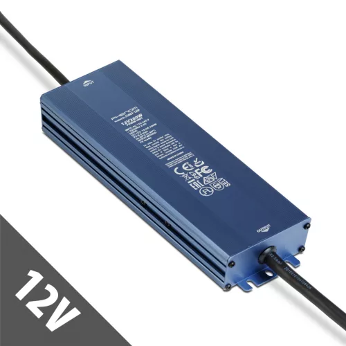 Hálózati stabilizált tápegység - 12V DC - 200W, 16,6A - IP67
