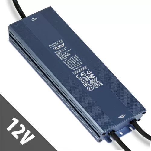 Hálózati stabilizált tápegység - 12V DC - 400W, 33,3 A - IP67
