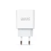 Adapter - Type-C - gyorstöltő, PD20W - fehér