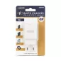  Hálózati Adapter USB + Type-C PD20W gyorstöltéssel - fehér