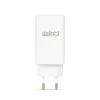 Hálózati Adapter - USB-A 20W + Type-C PD45W gyorstöltéssel - fehér