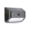 Mozgásérzékelős szolár lámpa - 14 x 6,5 x 10 cm - 8 x SMD LED