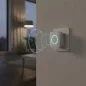   Digitális elem- és vezeték nélküli csengő - Kinetic - 2 beltéri - fehér - kék LED