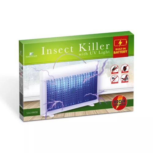 UV Rovarcsapda - Type-C - akkumulátoros, felakasztható - fehér