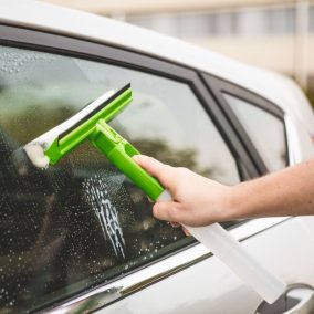   MNC Ablaktisztító szivacs - tartállyal és vízlehúzó gumival (55687) (Outlet)