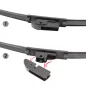Ablaktörlő 14"/35 cm - 10 db adapterrel