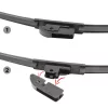 Ablaktörlő 20"/50 cm - 10 db adapterrel
