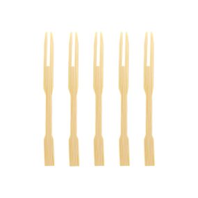 Bambusz falatka pálcika - 9 cm - 50 db / csomag
