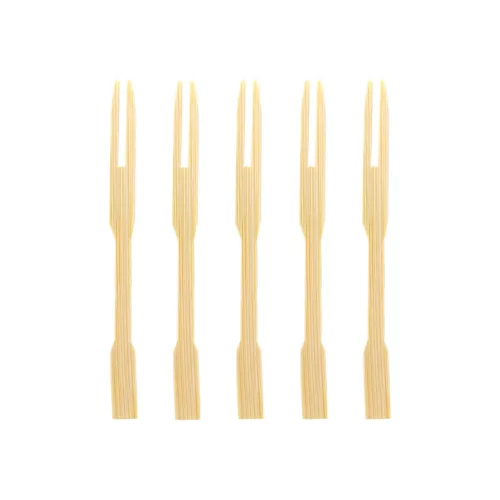 Bambusz falatka pálcika - 9 cm - 50 db / csomag