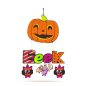 Halloween-i dekoráció - tök  - akasztható - 45 x 23 cm