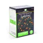   Szolár LED fényfüzér - katicabogár - 2,4 m - 25 LED - melegfehér