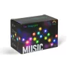 Smart fényfüzér - csillag - zene mód - USB - 25 RGB LED - 5 m - Bluetooth