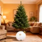 Karácsonyfatalp - gömbdísz - műkő - 41 x 41 x 47 cm