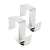 Kopogtató / Ajtódísz tartó - fém - 7 x 6,5 x 2 cm - 2 db / csomag