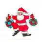   Karácsonyi ablakdekoráció - Mikulás - tapadókorongos - 30 x 29 cm