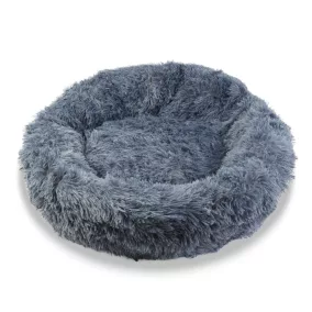   Kutyafekhely - kör - "XL" méret - 80 cm - szürke