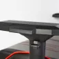   Gamer szék párnával - szürke/fekete/piros- 84 x 52 / 48 x 50 cm