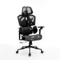   TitanMesh Pro Irodai forgószék oldalpárnával - fekete - 119 x 72 x 73 cm