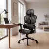 TitanMesh Pro Irodai forgószék oldalpárnával - fekete - 119 x 72 x 73 cm