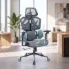 TitanMesh Pro Irodai forgószék oldalpárnával - menta - 119 x 72 x 73 cm