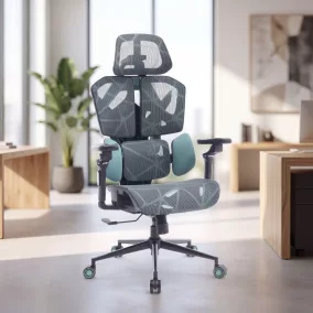   TitanMesh Pro Irodai forgószék oldalpárnával - menta - 119 x 72 x 73 cm