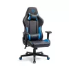 TItanForce gamer szék párnával - fekete/kék - 122 x 65 x 53 cm