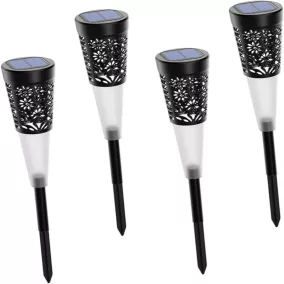 LED szolár lámpa - 5 LED - leszúrható - 600 mAh