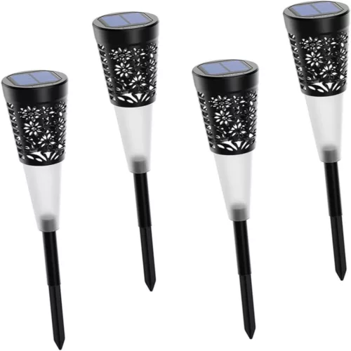 LED szolár lámpa - 5 LED - leszúrható - 600 mAh