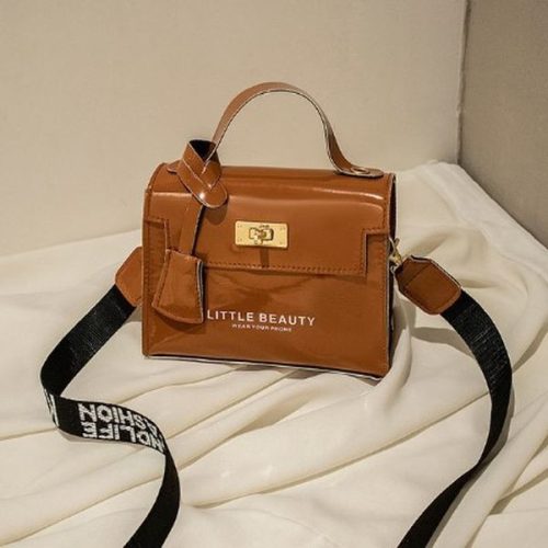 Táska - barna - 17 x 13 x 6 cm