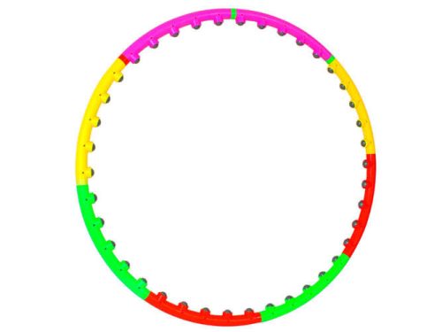 Masszírozó hulahopp karika - 90 cm