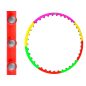 Masszírozó hulahopp karika - 90 cm